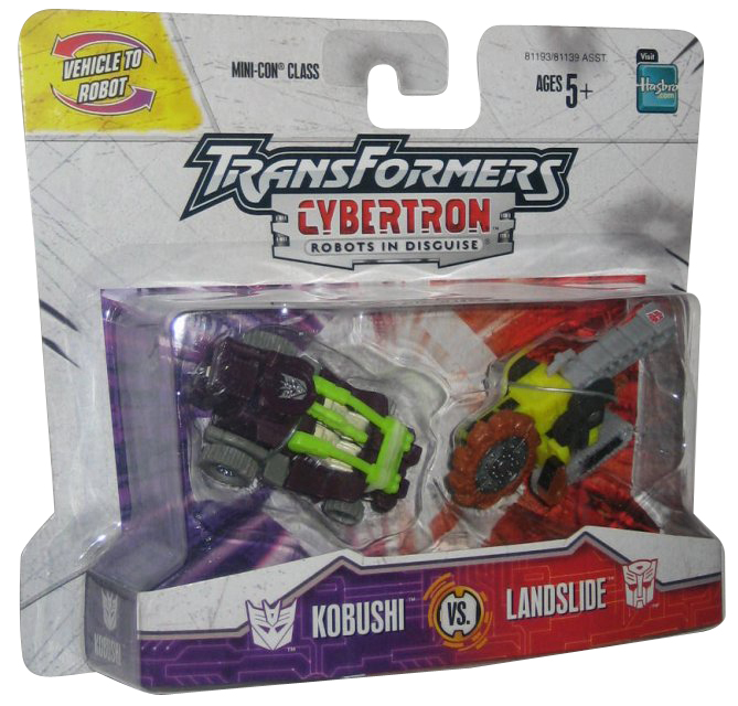 2005 Hasbro Transformers Cybertron Kobushi Vs Landslide for sale online